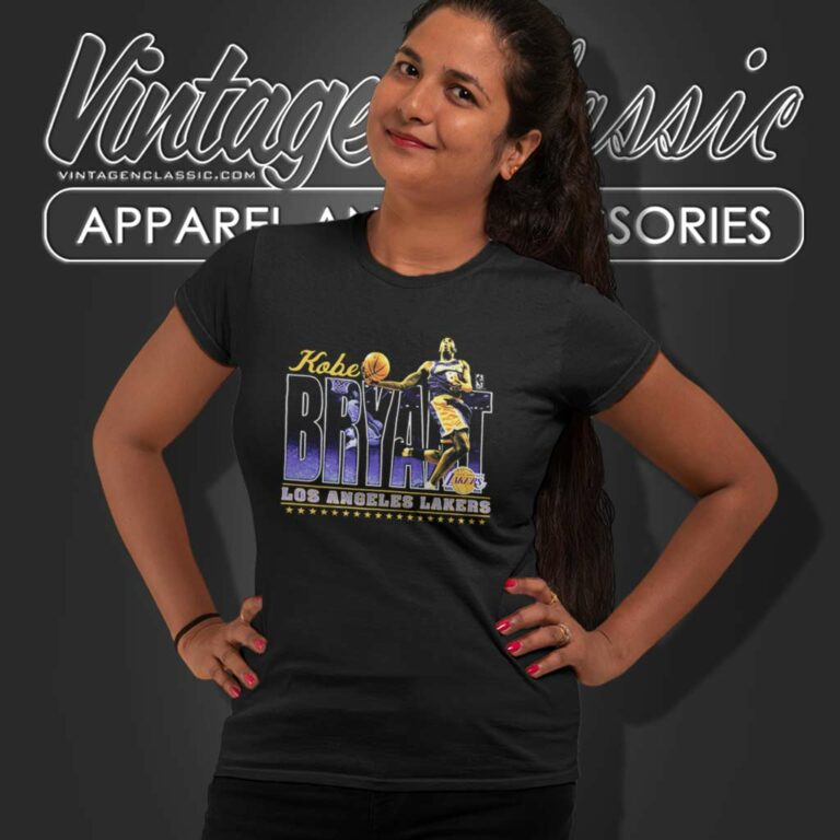 Mitchell Ness Kobe Bryant Mamba Lakers Women TShirt Mitchell Ness Kobe Bryant Mamba Lakers Women TShirt