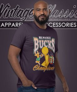 Mitchell Ness Milwaukee Bucks Finals T Shirt