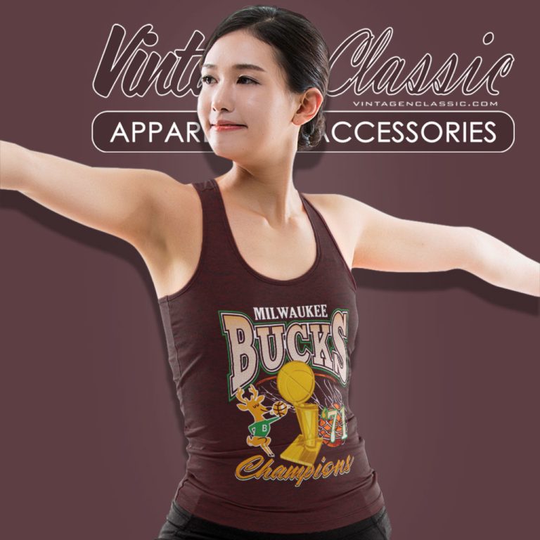 Mitchell Ness Milwaukee Bucks Finals Tank Top Racerback Mitchell Ness Milwaukee Bucks Finals Tank Top Racerback