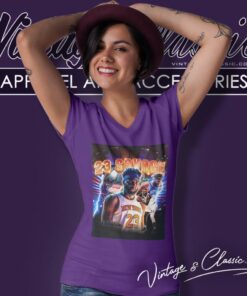 Mitchell Robinson New York Knicks 23 Savage V Neck TShirt