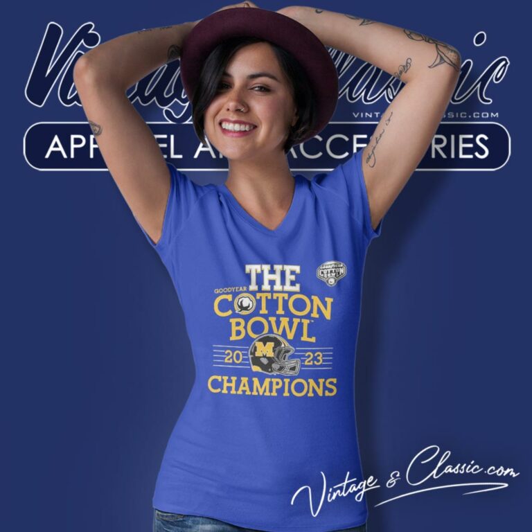 Mizzou Tigers The Goodyear Cotton Bowl Champions 2023 V Neck TShirt Mizzou Tigers The Goodyear Cotton Bowl Champions 2023 V Neck TShirt