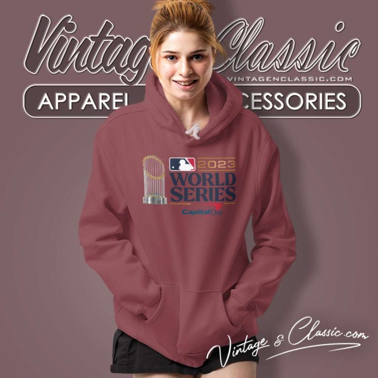 Mlb 2023 World Series Cup Capital One Hoodie Mlb 2023 World Series Cup Capital One Hoodie