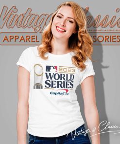Mlb 2023 World Series Cup Capital One Shirt 4 Mlb 2023 World Series Cup Capital One Women TShirt