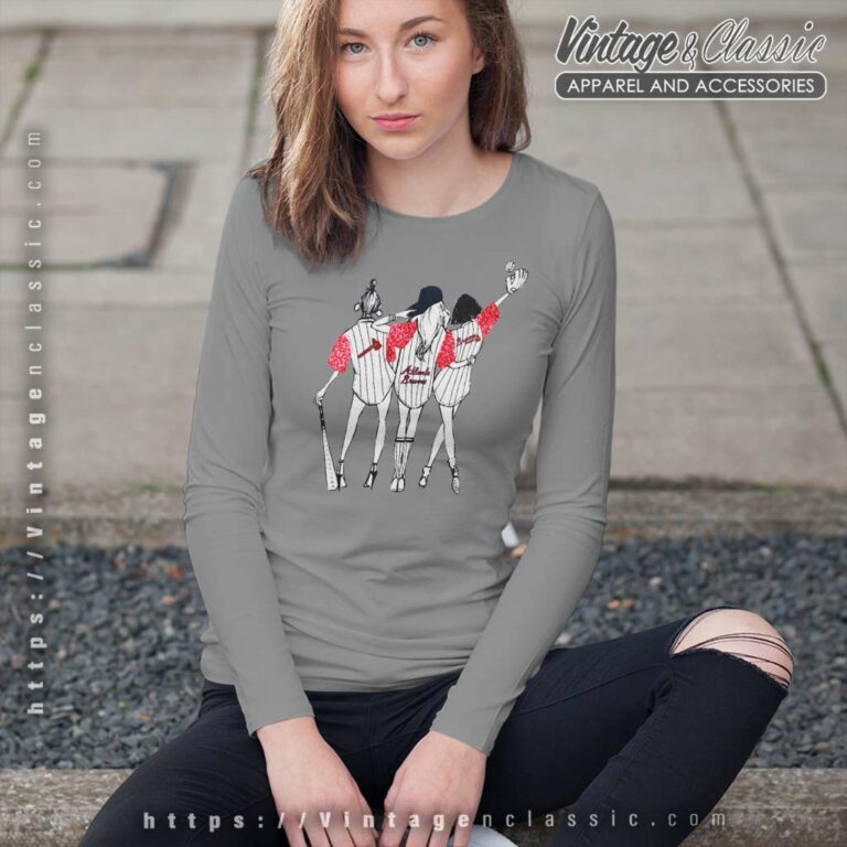 Mlb Atlanta Braves G Iii 4her By Carl Banks Illustration Ringer Long Sleeve Tee Mlb Atlanta Braves G Iii 4her By Carl Banks Illustration Ringer Long Sleeve Tee