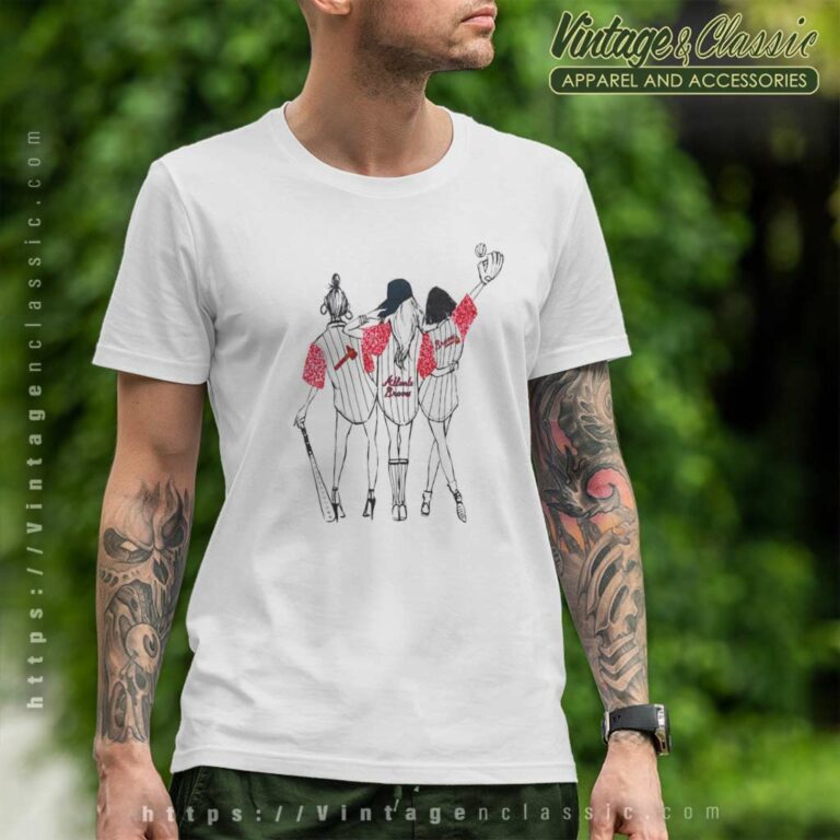 Mlb Atlanta Braves G Iii 4her By Carl Banks Illustration Ringer T Shirt Mlb Atlanta Braves G Iii 4her By Carl Banks Illustration Ringer T Shirt