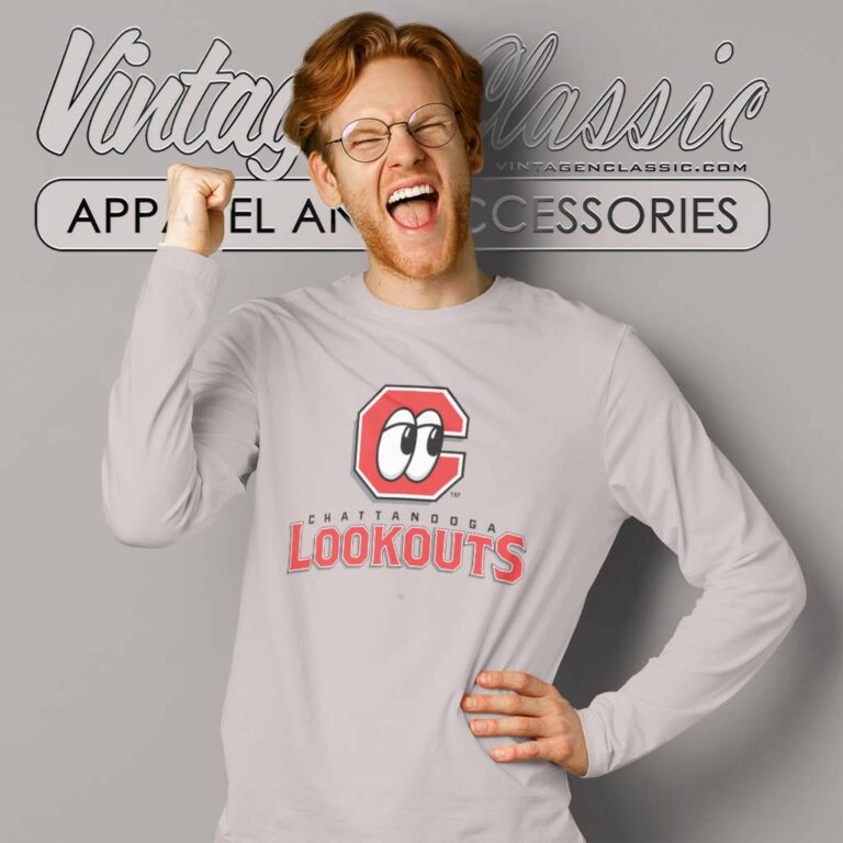 Mlb Chattanooga Lookouts Logo Long Sleeve Tee Mlb Chattanooga Lookouts Logo Long Sleeve Tee