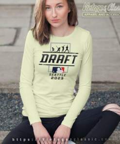 Mlb Draft 2023 Seattle Logo Long Sleeve Tee