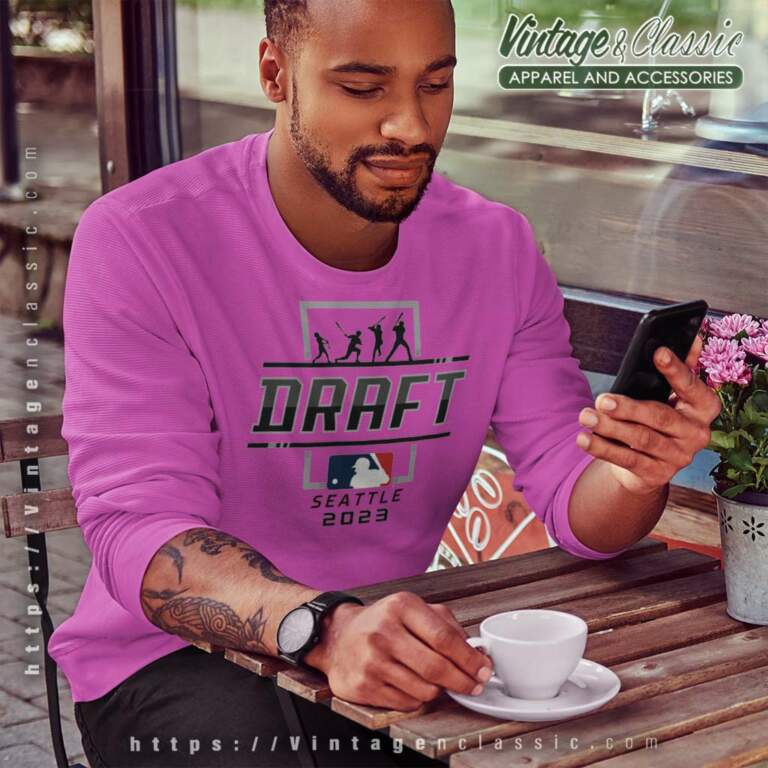 Mlb Draft 2023 Seattle Logo Sweatshirt Mlb Draft 2023 Seattle Logo Sweatshirt