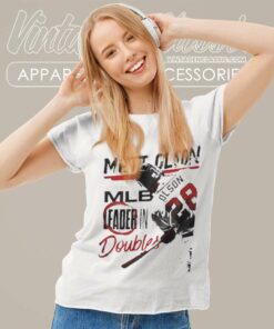 Mlb Leader In Doubles Atlanta Braves Matt Olson Women TShirt