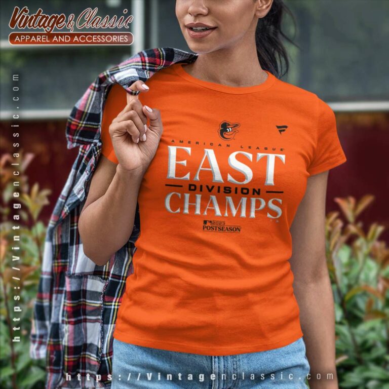 Mlb Orioles Al East Champions Women TShirt Mlb Orioles Al East Champions Women TShirt