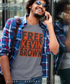Mlb Orioles Fans Free Kevin Brown V Neck TShirt