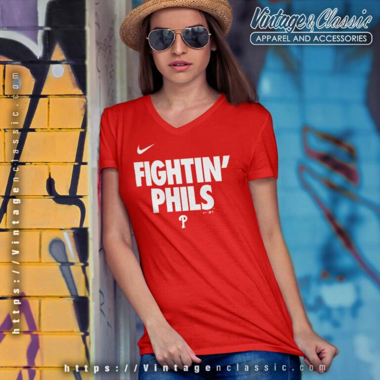 Mlb Philadelphia Phillies Nike Rally Rule V Neck TShirt Mlb Philadelphia Phillies Nike Rally Rule V Neck TShirt