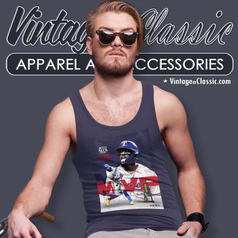 Mlb Postseason History For El Bombi Rangers Tank Top Racerback Mlb Postseason History For El Bombi Rangers Tank Top Racerback