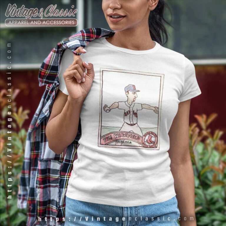 Mlb Tim Wakefield Pitcher Red Sox Shirt Hand Drawn Pictures Women TShirt Mlb Tim Wakefield Pitcher Red Sox Shirt Hand Drawn Pictures Women TShirt