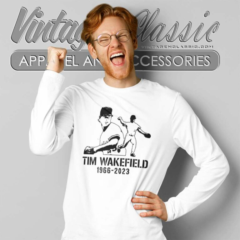 Mlb Tim Wakefield Shirt Rip Tim Wakefield Red Sox Long Sleeve Tee Mlb Tim Wakefield Shirt Rip Tim Wakefield Red Sox Long Sleeve Tee