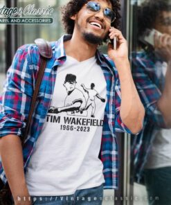 Mlb Tim Wakefield Shirt Rip Tim Wakefield Red Sox V Neck TShirt