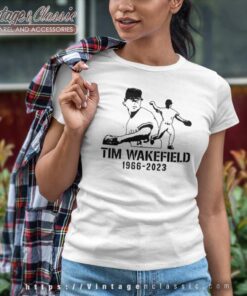 Mlb Tim Wakefield Shirt Rip Tim Wakefield Red Sox Women TShirt