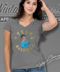 Mma Team Hasbulla Goat Fighting Est 2003 V Neck TShirt