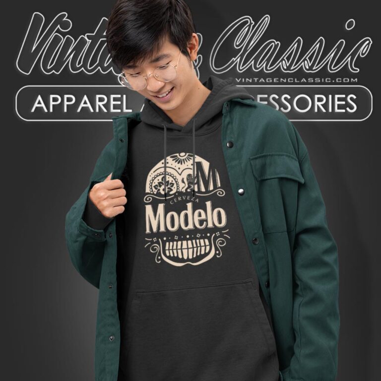 Modelo Mexican Beer Shirt Day Of The Dead Sugar Skull Hoodie Modelo Mexican Beer Shirt Day Of The Dead Sugar Skull Hoodie