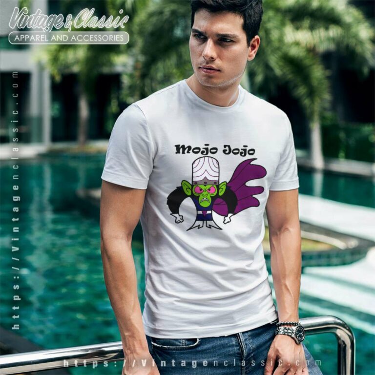 Mojo Jojo Powerpuff Girls Cartoon T Shirt Mojo Jojo Powerpuff Girls Cartoon T Shirt