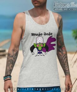 Mojo Jojo Powerpuff Girls Cartoon Tank Top Racerback
