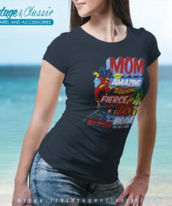 Mom You Are Amazing As Spider She Hulk Black Widow Tshirt Women