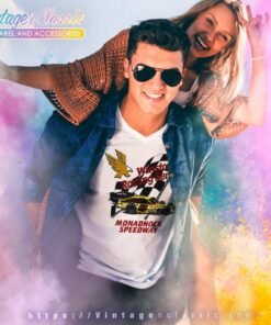 Monadnock Speedway Winston Racing Series V Neck TShirt