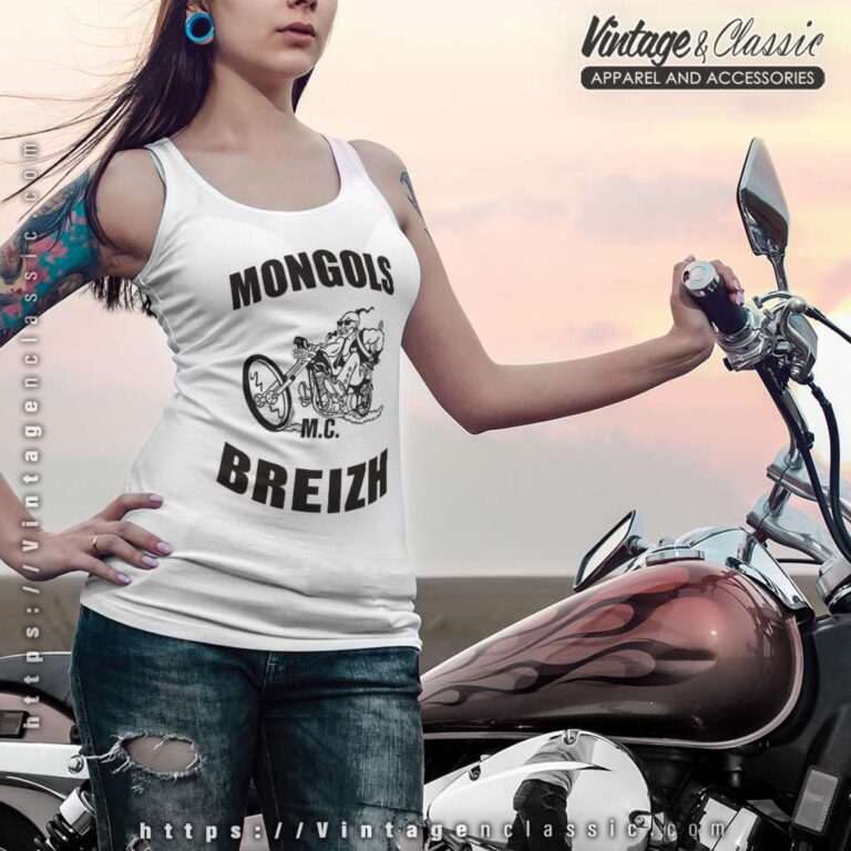 Mongols Mc Breizh Raceback Tank Mongols Mc Breizh Raceback Tank