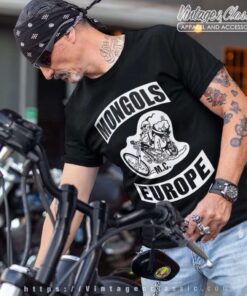 Mongols Mc Europe T Shirt