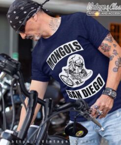 Mongols Mc San Diego T Shirt