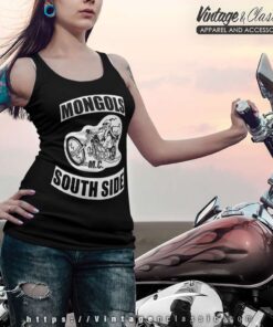 Mongols Mc South Side Raceback Tank