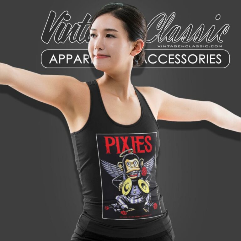 Monkey Rock From The Pixies Tank Top Racerback Monkey Rock From The Pixies Tank Top Racerback