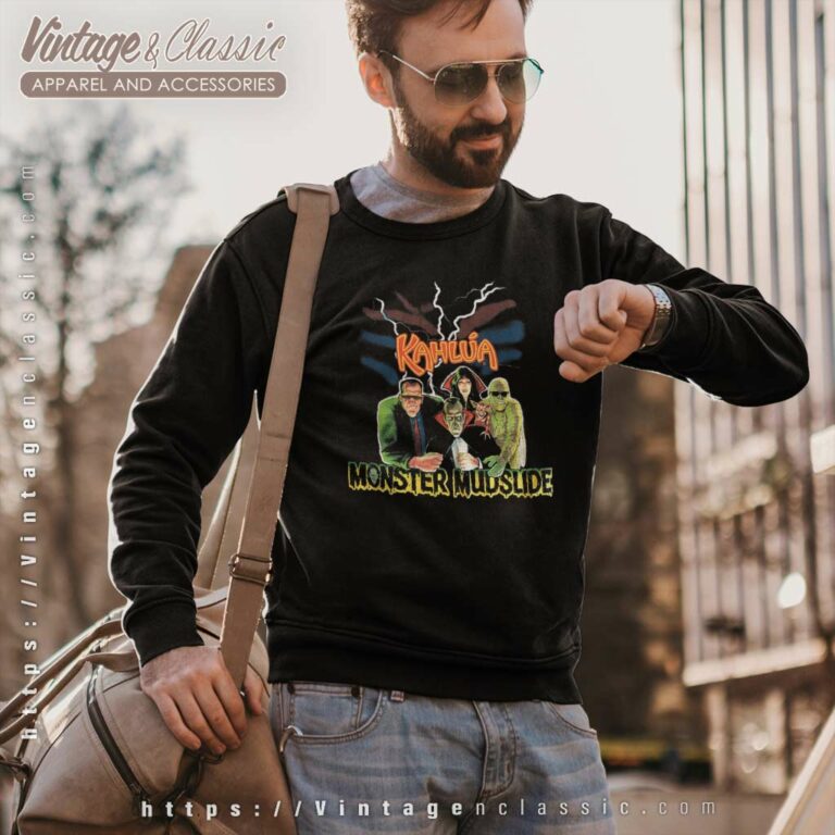 Monster Mudslide Kahlua Horror Halloween Sweatshirt Monster Mudslide Kahlua Horror Halloween Sweatshirt