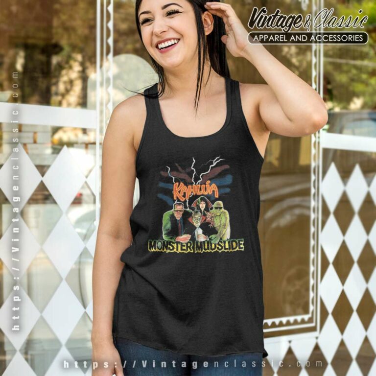 Monster Mudslide Kahlua Horror Halloween Tank Top Racerback Monster Mudslide Kahlua Horror Halloween Tank Top Racerback