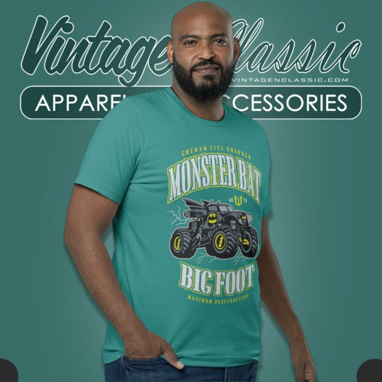Monster Truck Big Foot Batman T Shirt Monster Truck Big Foot Batman T Shirt