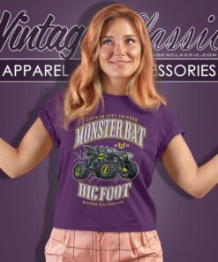Monster Truck Big Foot Batman Women T Shirt