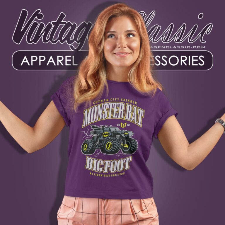 Monster Truck Big Foot Batman Women T Shirt Monster Truck Big Foot Batman Women T Shirt