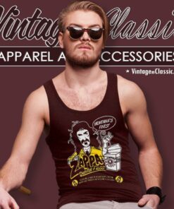 Montana Dental Floss Frank Zappa Tank Top Racerback