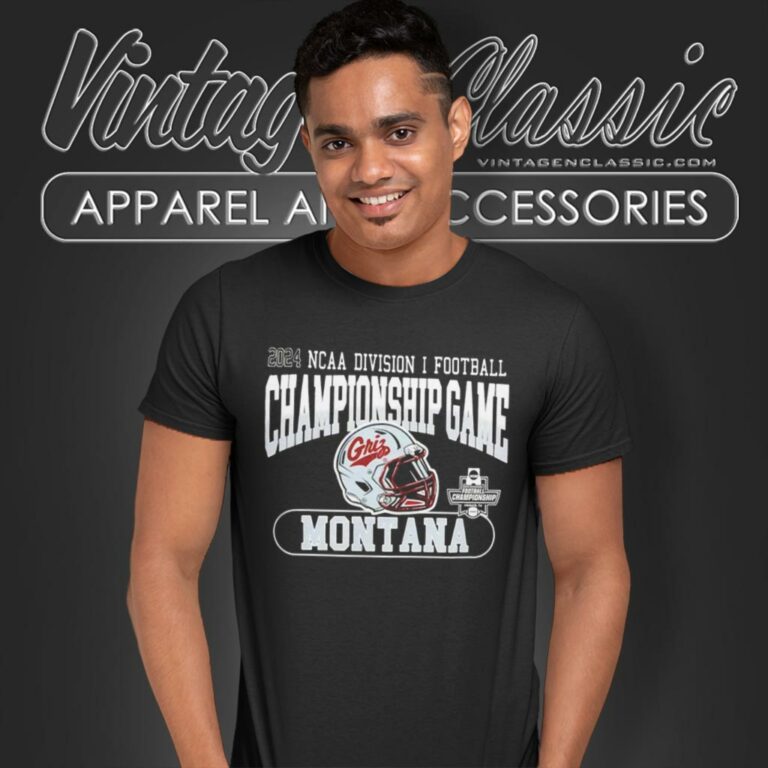 Montana Grizzlies 2024 Ncaa Division I Football Championship Game Helmet T Shirt Montana Grizzlies 2024 Ncaa Division I Football Championship Game Helmet T Shirt