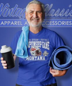 Montana Grizzlies 2024 Ncaa Division I Football Championship Game Helmet V Neck TShirt