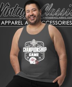 Montana Grizzlies Football 2024 Division I Football National Championship Tank Top Racerback