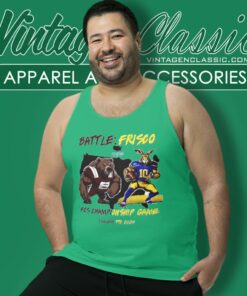 Montana Grizzlies Vs South Dakota State Jackrabbits Mascot Battle Frisco Fcs Championship Game 2024 Tank Top Racerback