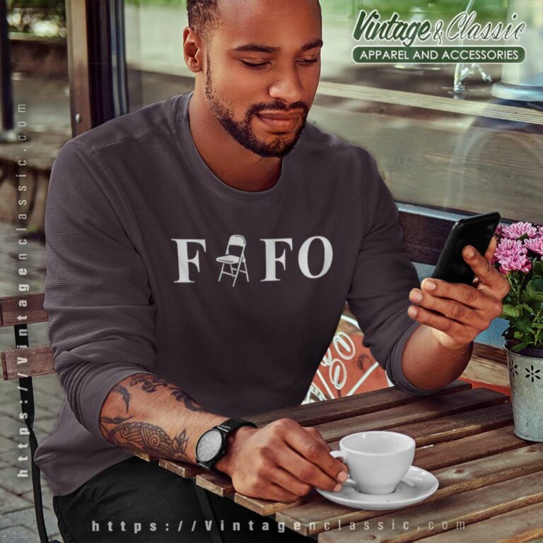 Montgomery Brawl Fafo Folding Chair Sweatshirt Montgomery Brawl Fafo Folding Chair Sweatshirt