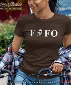 Montgomery Brawl Fafo Folding Chair Women TShirt
