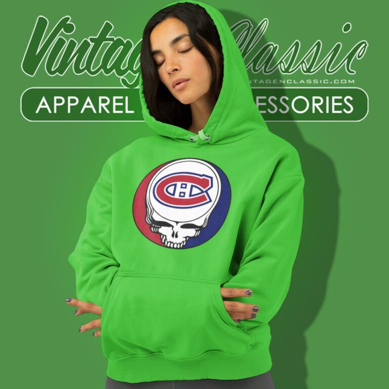 Montreal Canadiens Grateful Dead Steal Your Face Hoodie Montreal Canadiens Grateful Dead Steal Your Face Hoodie