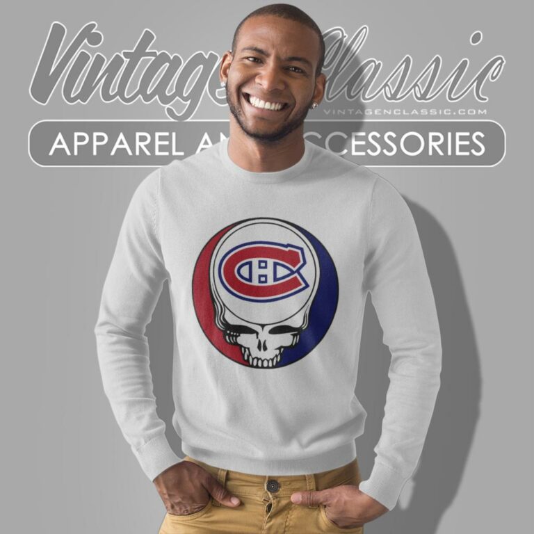 Montreal Canadiens Grateful Dead Steal Your Face Sweatshirt Montreal Canadiens Grateful Dead Steal Your Face Sweatshirt