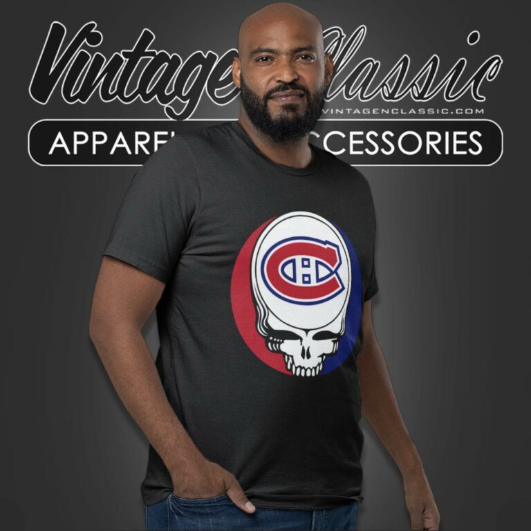 Montreal Canadiens Grateful Dead Steal Your Face T Shirt Montreal Canadiens Grateful Dead Steal Your Face T Shirt