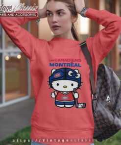 Montreal Canadiens Hello Kitty Shirt Sweatshirt