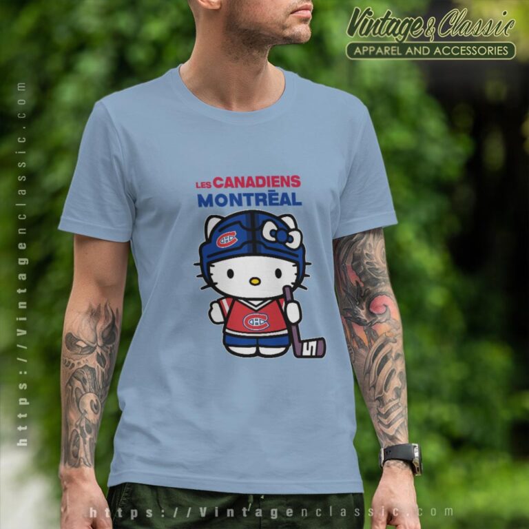 Montreal Canadiens Hello Kitty Shirt T shirt Montreal Canadiens Hello Kitty Shirt T shirt