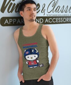 Montreal Canadiens Hello Kitty Shirt Tank Top Racerback